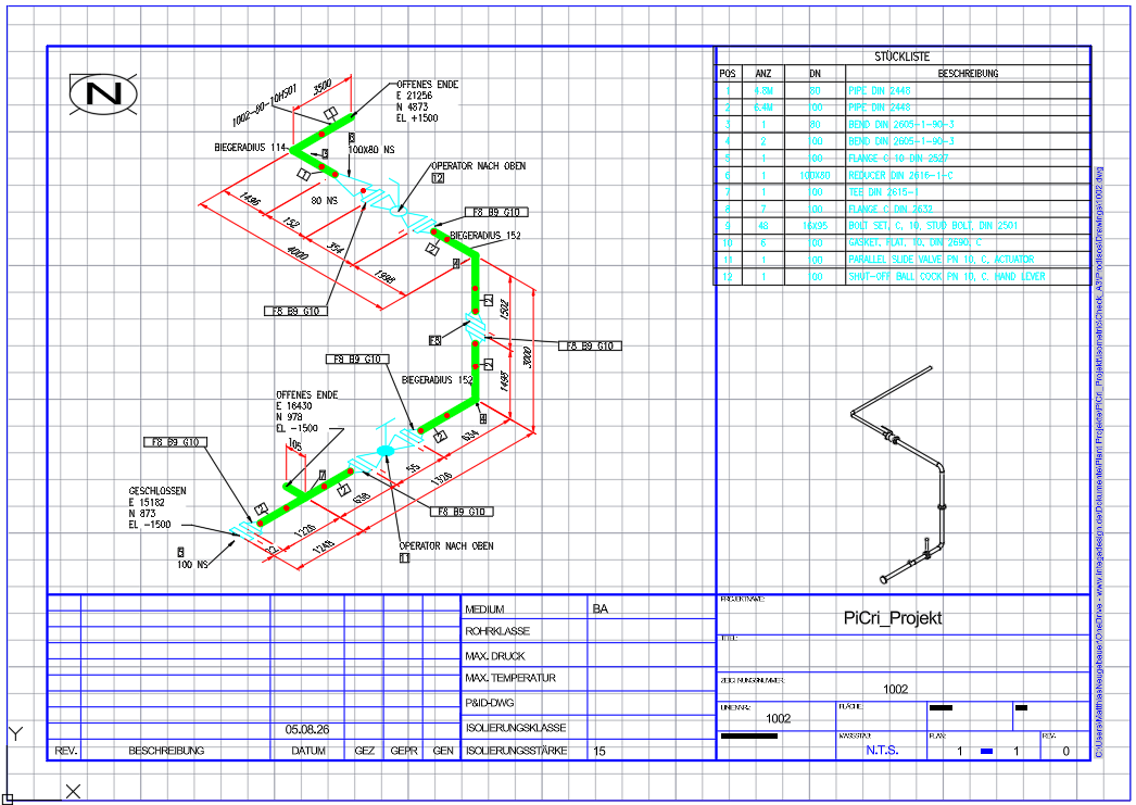 Draw Area button highlighted in the ribbon