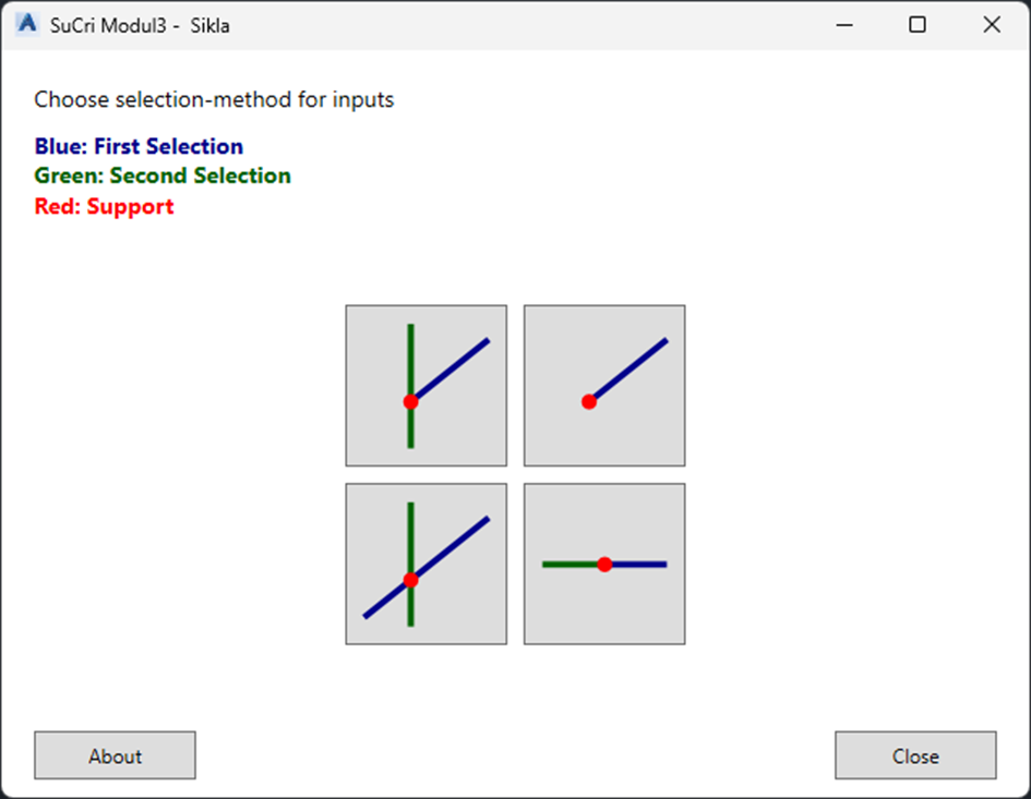 Main Window SuCri Modul 3