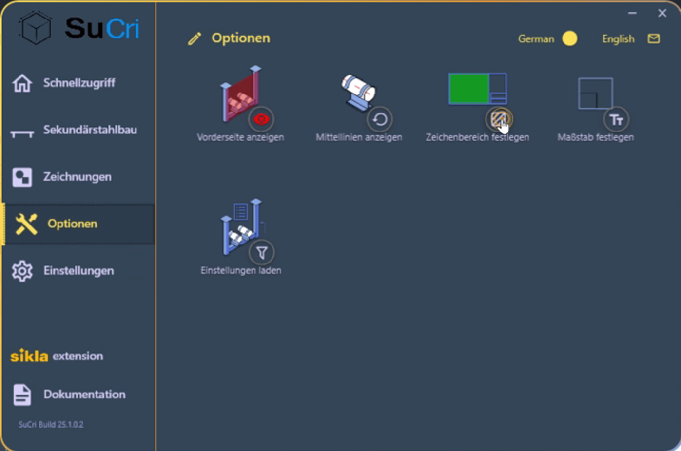 Set up ortho template